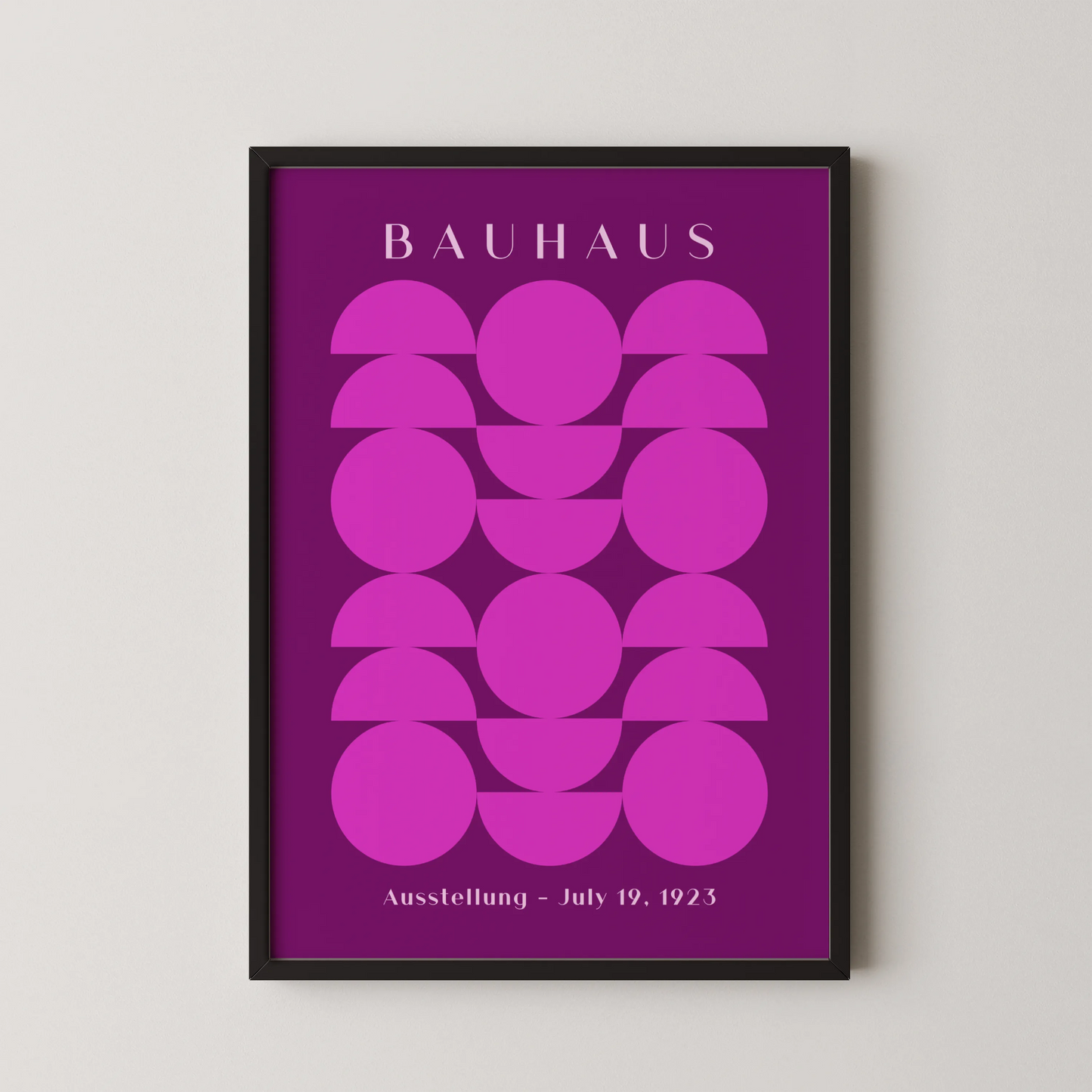 Bauhaus Print, Geometric Shape, Bold Abstract, Clean Wall Art