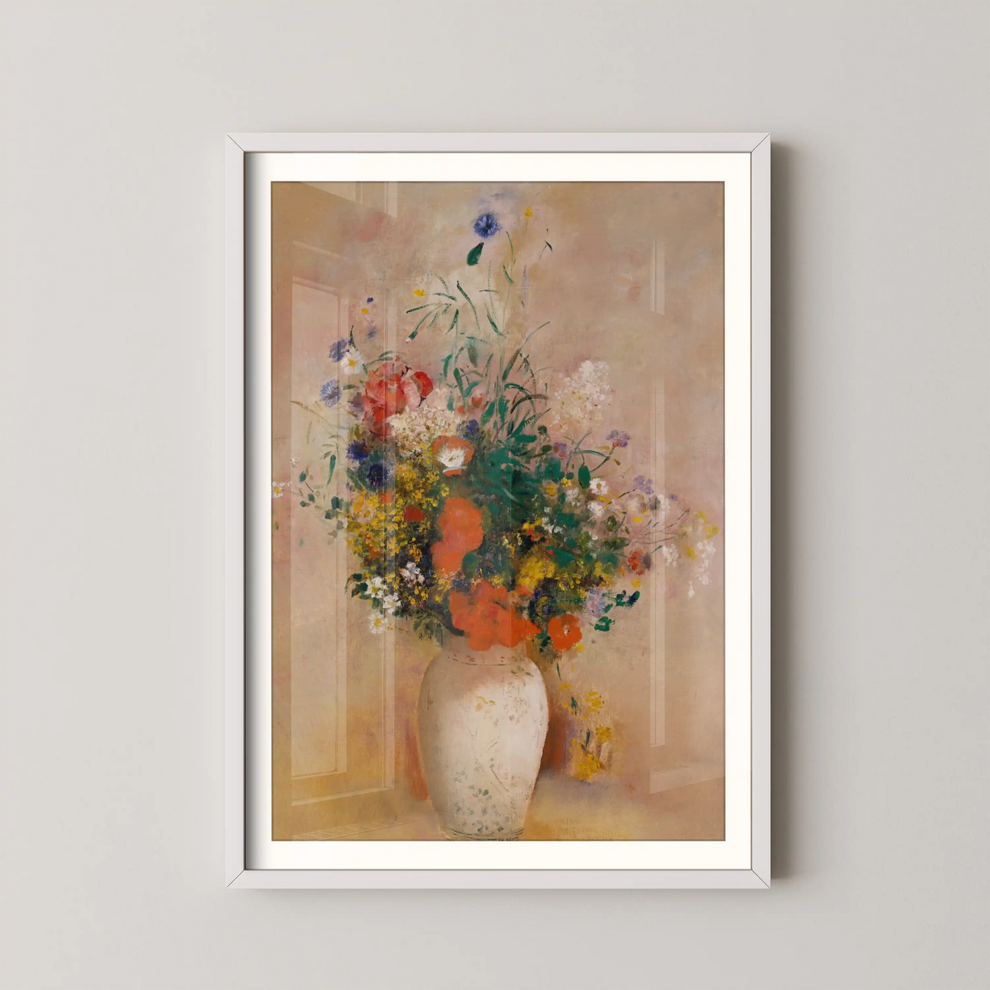 Vase of Flower by Odilon Redon (1906)