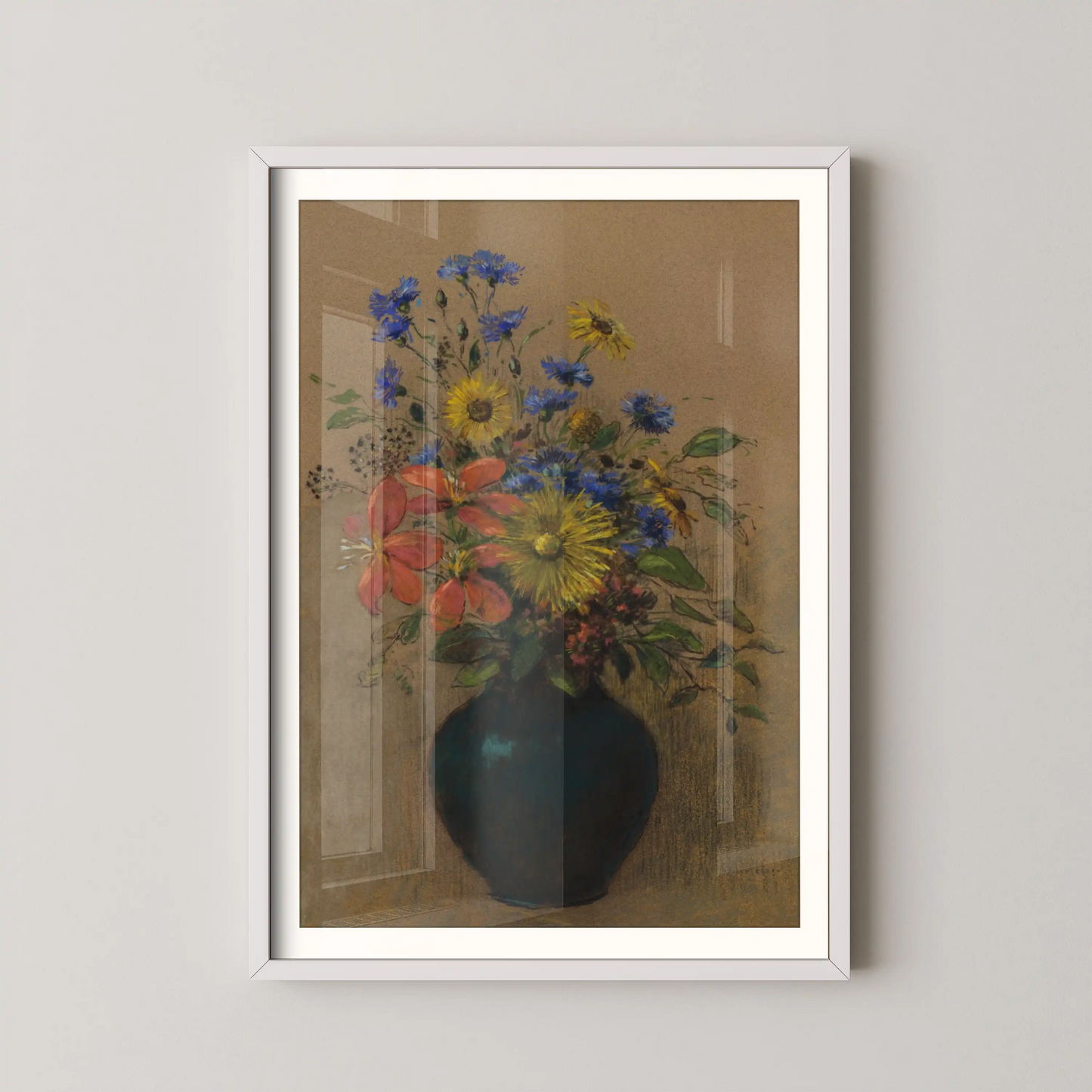Wildflowers by Odilon Redon (1905)