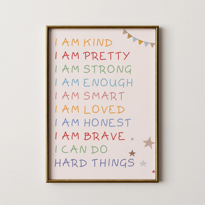 Affirmation - Nursery Prints