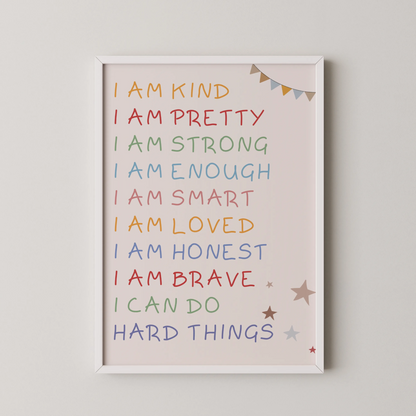 Affirmation - Nursery Prints
