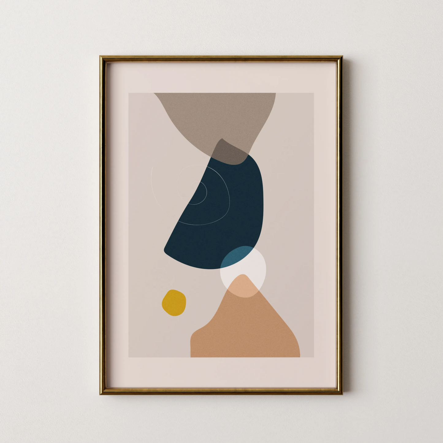 Balance I, Modern Abstract, MInimal Wall Art