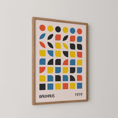 Bauhaus Prints I, Geometric Shapes, Modern Architect, Clean Design Wall Art