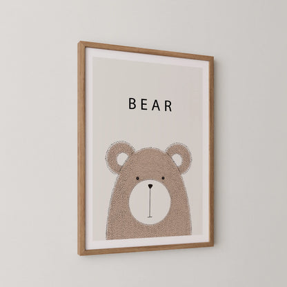 Bear - Nursery Prints