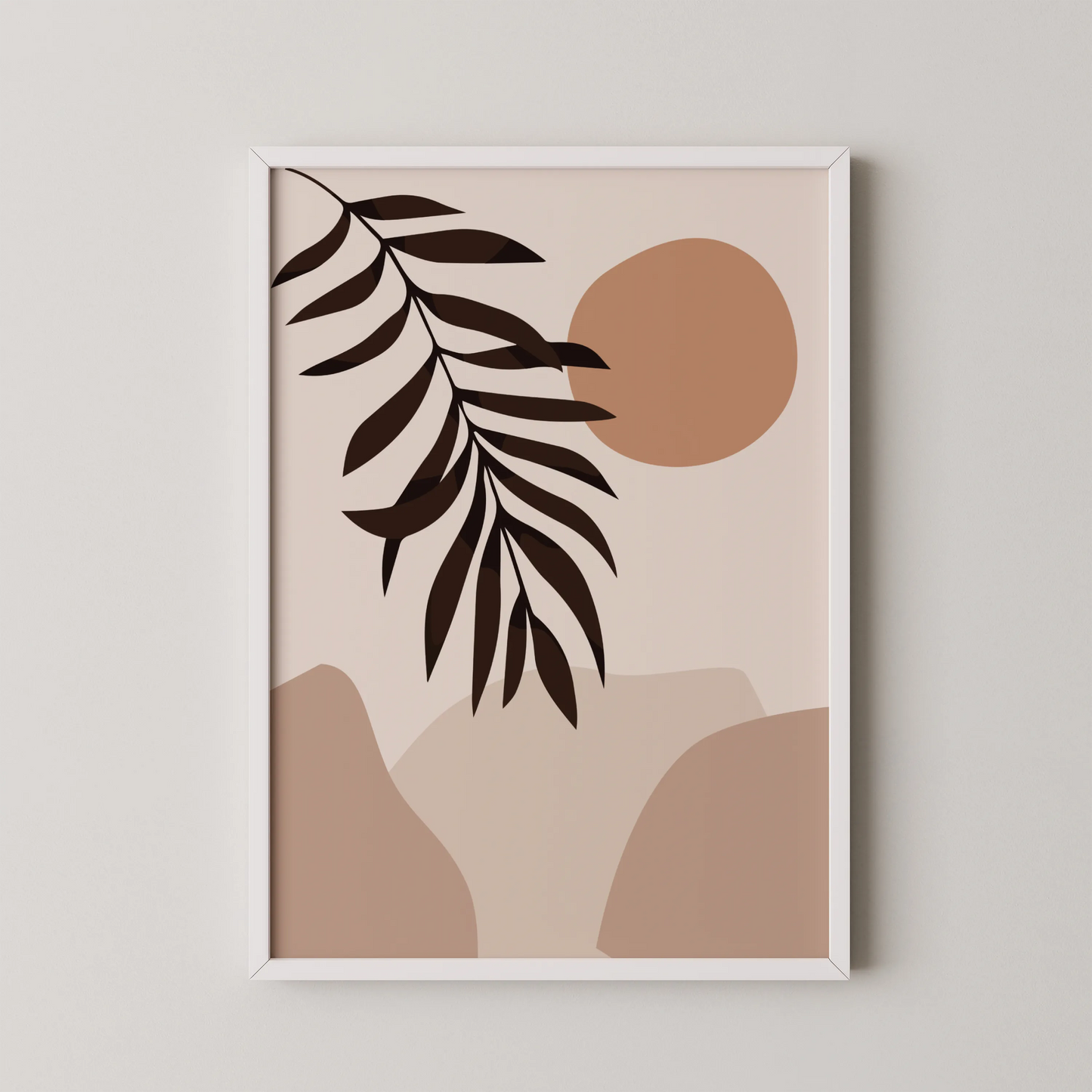 Boheme Art, Mid Century Modern, Wall Painting