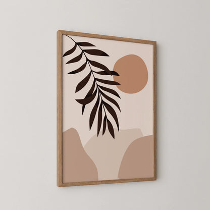 Boheme Art, Mid Century Modern, Wall Painting