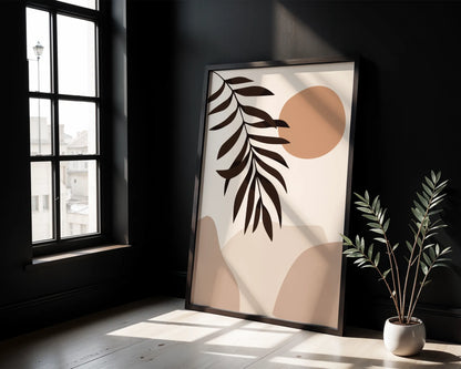 Boheme Art, Mid Century Modern, Wall Painting