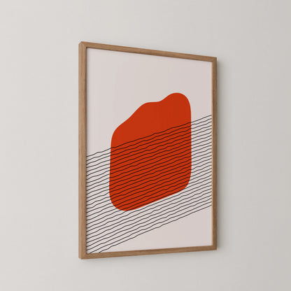 Bold Abstract Art I, Modern Minimal