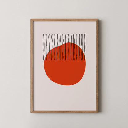 Bold Abstract Art, Modern Minimal