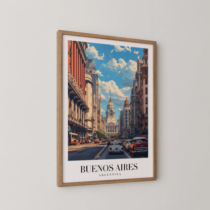 Buenos Ares, Argentina, City Print