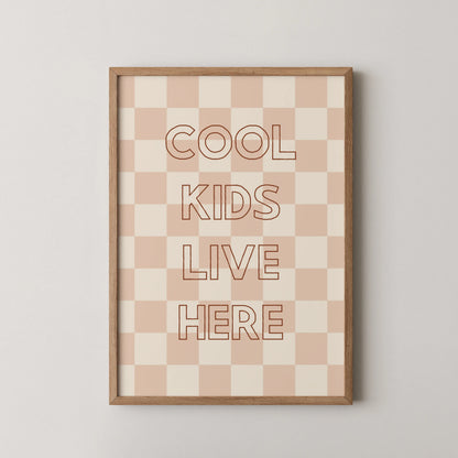 Cool Kids - Nursery Prints