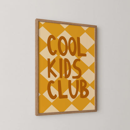 Cool kids club - Nursery Prints