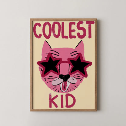 Coolest kid - Nursery Prints
