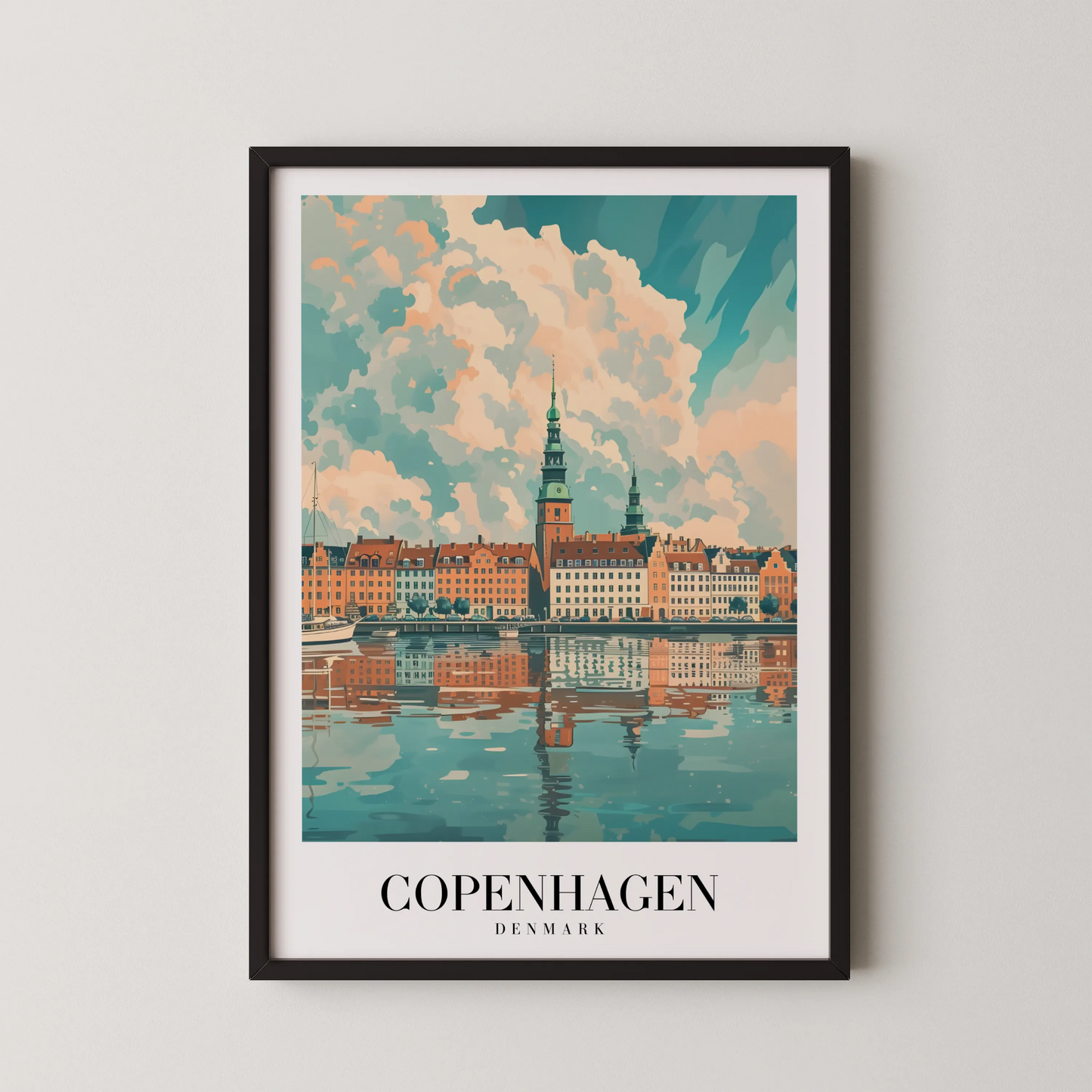 Copenhegan, Denmark, City Prints