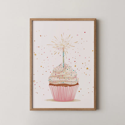 Cup cake - Nursery Prints