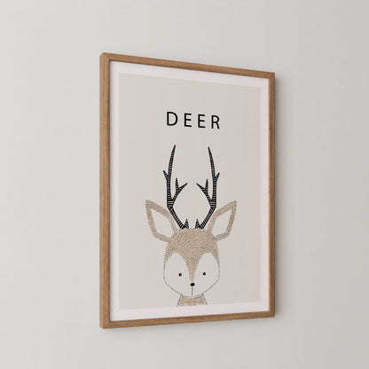 Deer - Nursery Prints