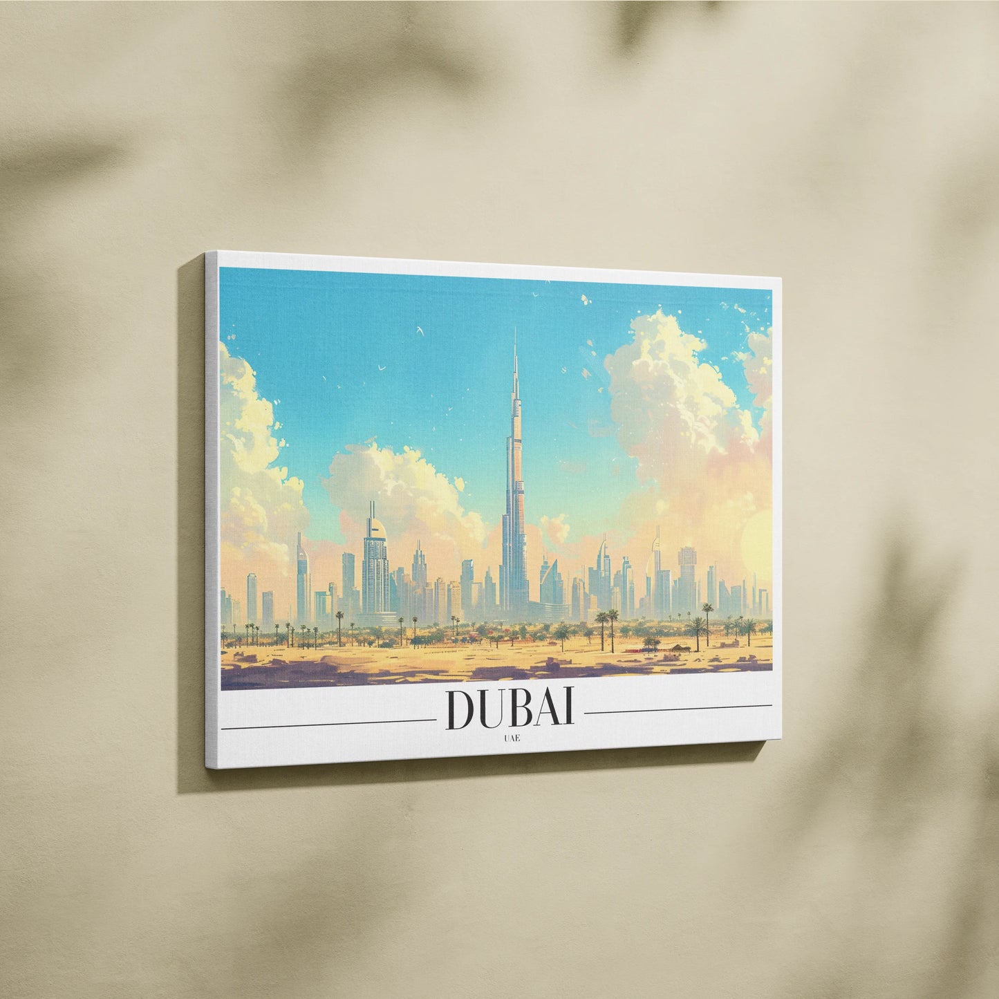 Dubai, UAE, City Print