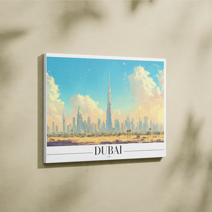 Dubai, UAE, City Print