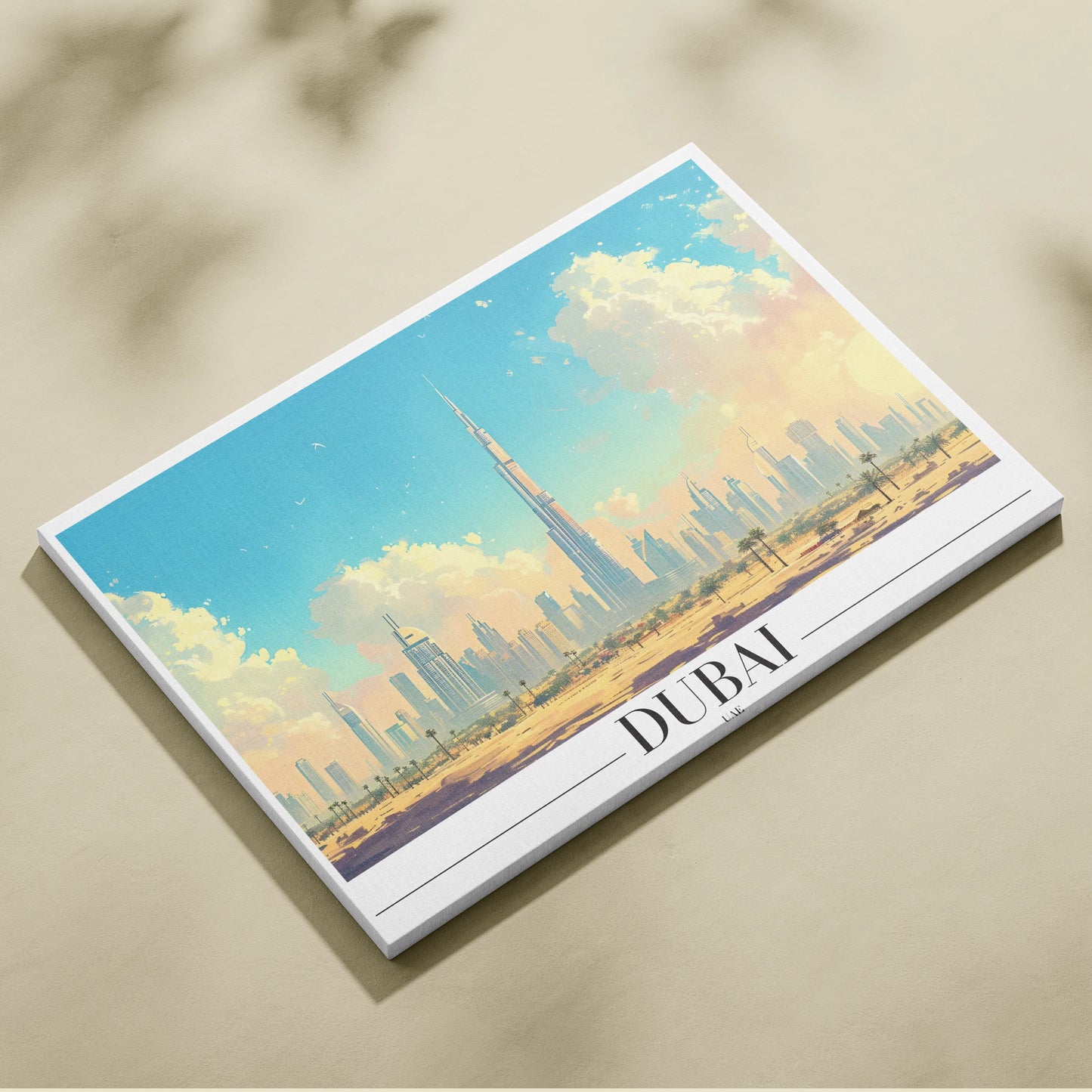 Dubai, UAE, City Print