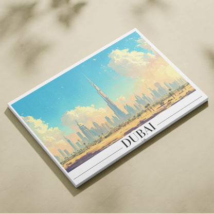 Dubai, UAE, City Print