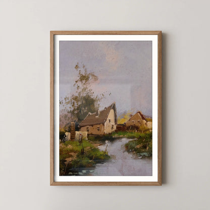 Landscape by Eugène Galien