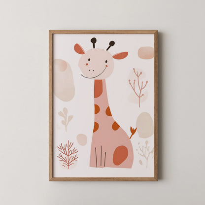 Giraffe - Nursery Prints
