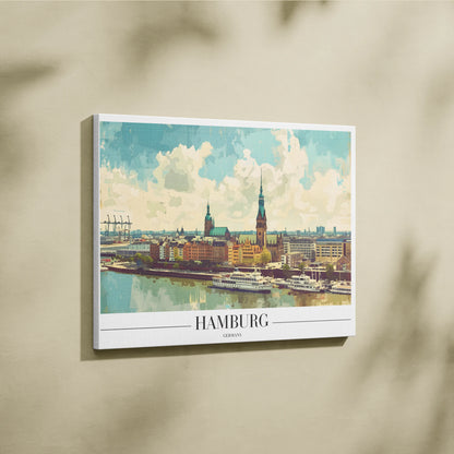 Hamburg, Germany, City Prints