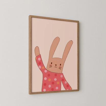 Hello rabbit - Nursery Prints