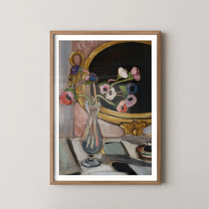 Anémones au miroir noir by Henri Matisse (1919)
