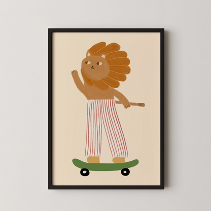 Let's Skate - Nursery Prints