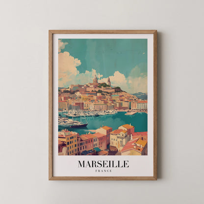 Marseille, France, City Prints