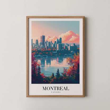 Montreal, Canada, City Prints