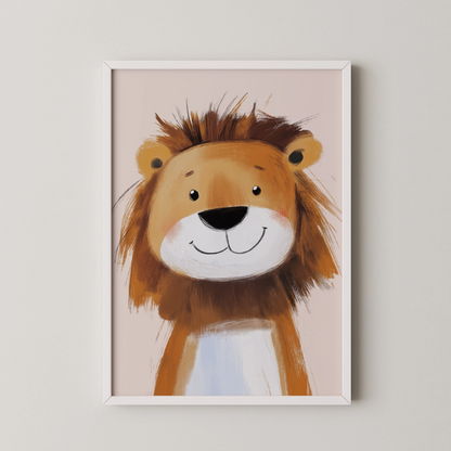 Mr Lion - Nursery Prints
