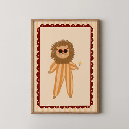 Mr Lion - Nursery Prints