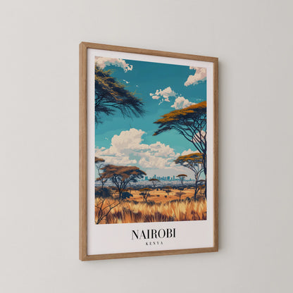 Nairobi, Kenya, City Prints