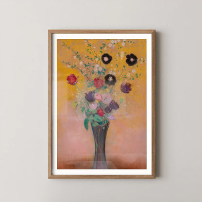 Vase of Flowers by Odilon Redon (1916)