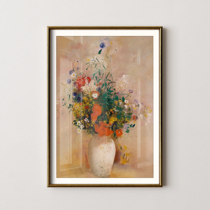 Vase of Flower by Odilon Redon (1906)