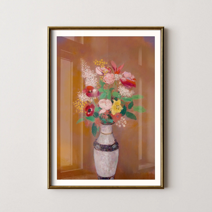 Vase of Flowers by Odilon Redon