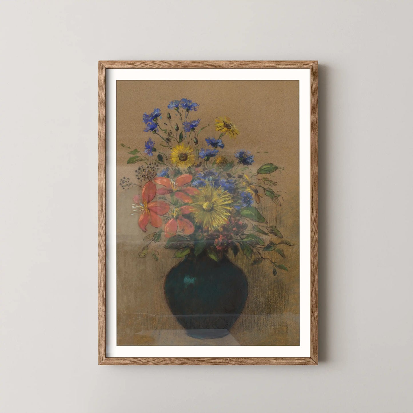 Wildflowers by Odilon Redon (1905)