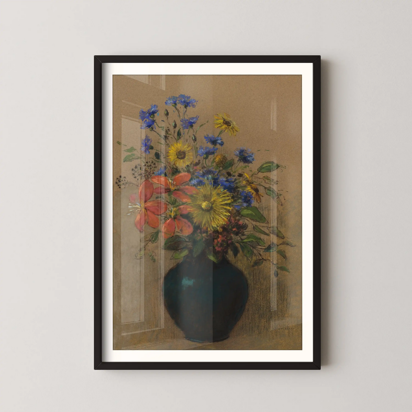 Wildflowers by Odilon Redon (1905)