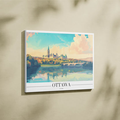 Ottawa, Canada, City Print