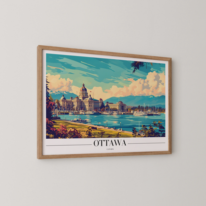 Ottawa, Canada, City Prints