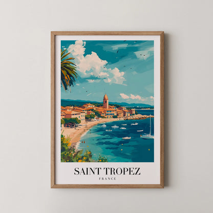 Saint Tropez, France, City Prints