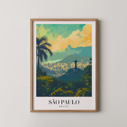 Sāo Paulo, Brazil, City Prints