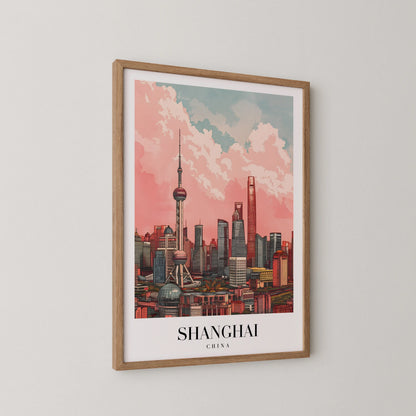 Shanghai, China, City Prints