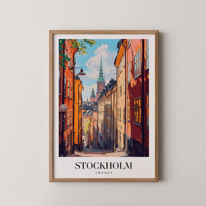 Stockholm, Sweden, City Prints