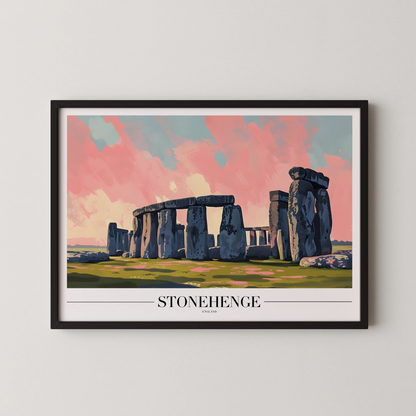 Stonehenge, England, City Prints
