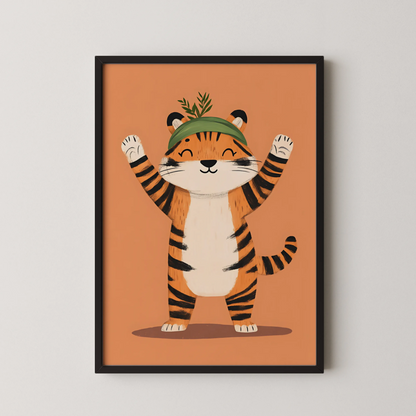 Tiger - Nursery Prints