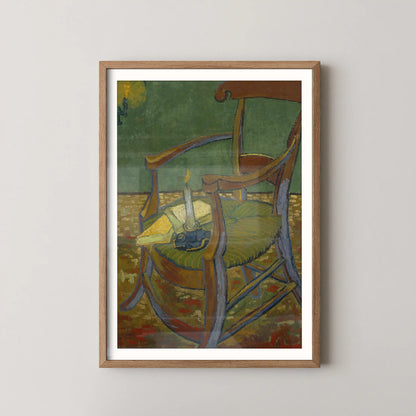 Gauguin’s Chair by Vincent Van Gogh (1888)