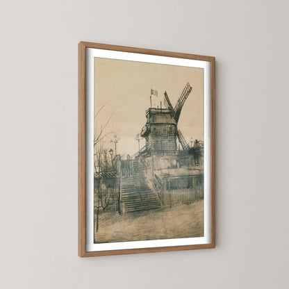 Moulin de la Galette by Vincent Van Gogh
